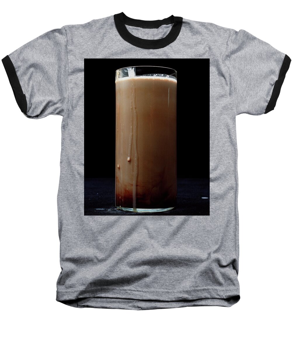 Dairy Baseball T-Shirt featuring the photograph Chocolate Milk by Romulo Yanes