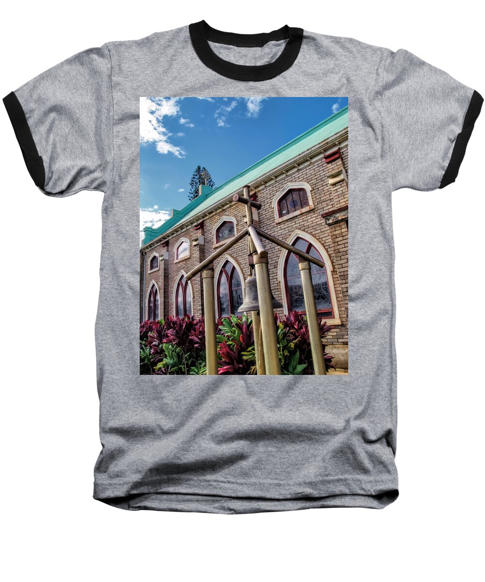 Church Baseball T-Shirt featuring the photograph Church 5 by Dawn Eshelman