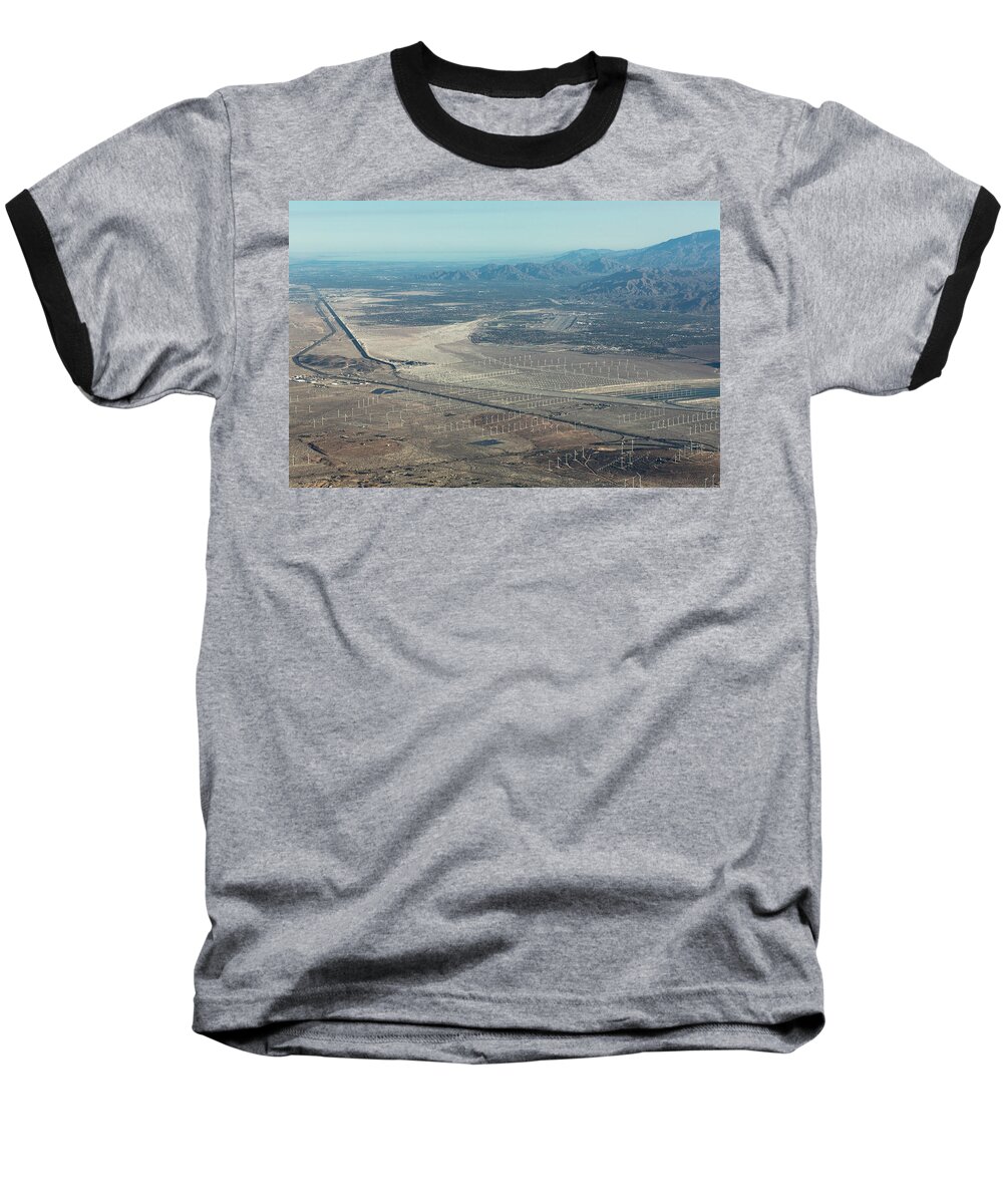 Coachella Baseball T-Shirt featuring the photograph Coachella Valley by John Daly