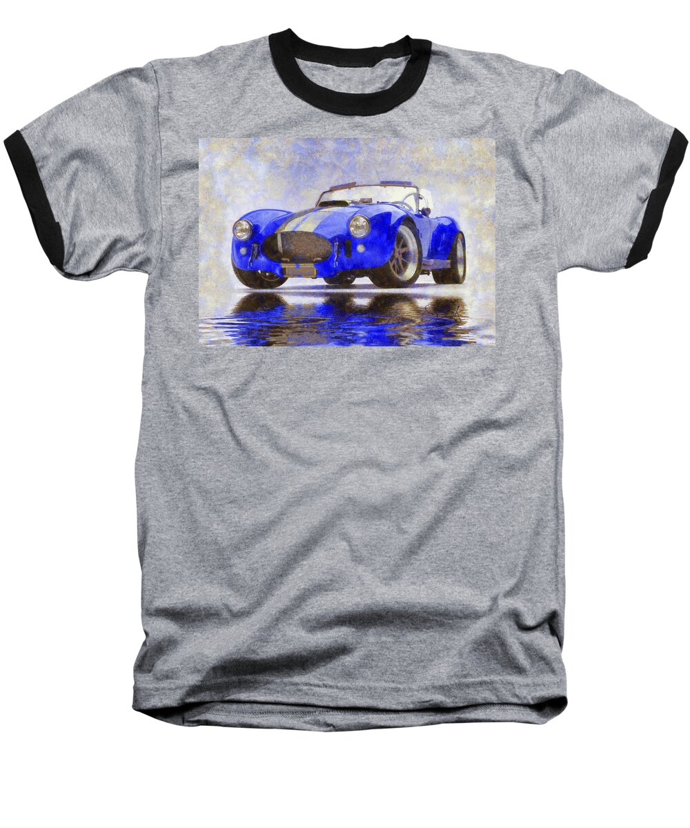 Car Baseball T-Shirt featuring the photograph Cobra by Jack Milchanowski