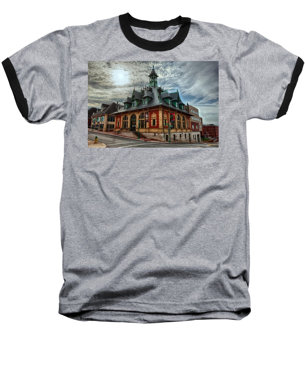 Clarksville Baseball T-Shirt featuring the photograph Customs House Museum by Dan McManus