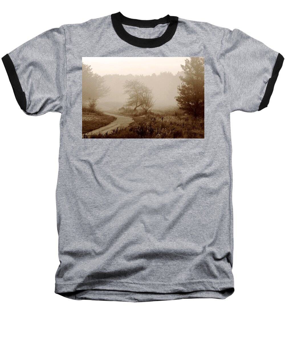 Tree Baseball T-Shirt featuring the photograph Desolation by Bruce Patrick Smith
