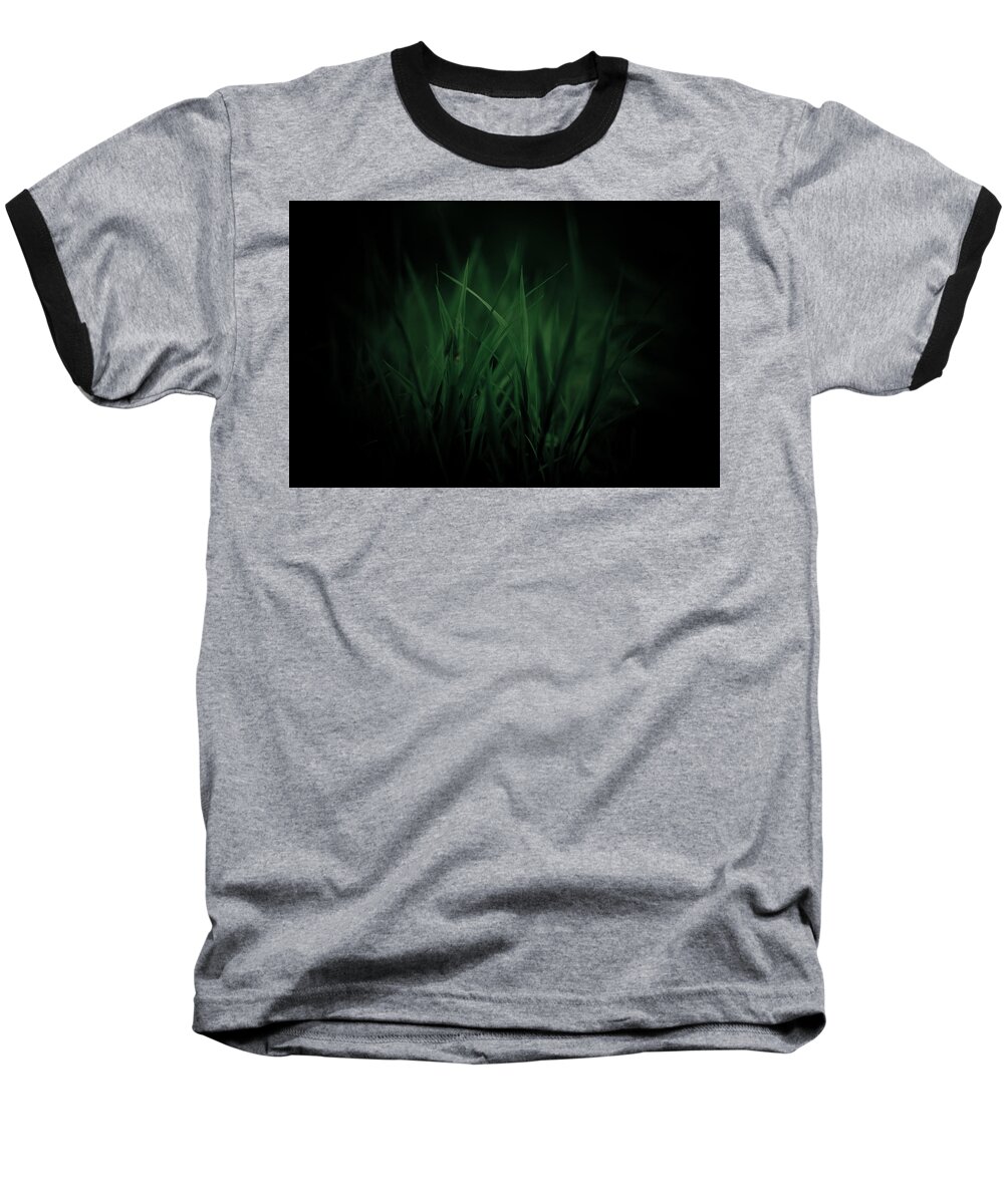 Grass Baseball T-Shirt featuring the photograph Drifting by Shane Holsclaw
