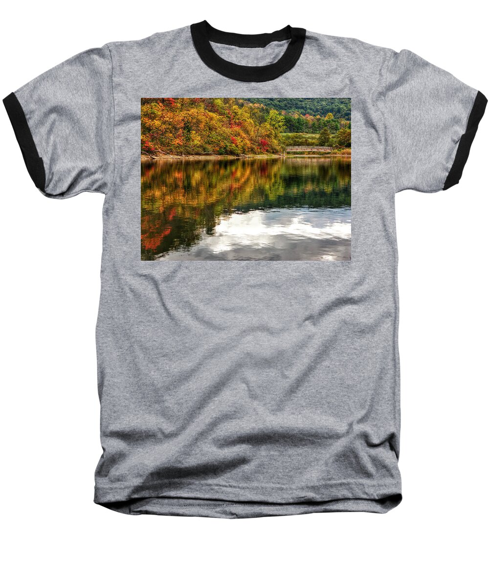 Autumn Baseball T-Shirt featuring the photograph Early Autumn II by Kathi Isserman