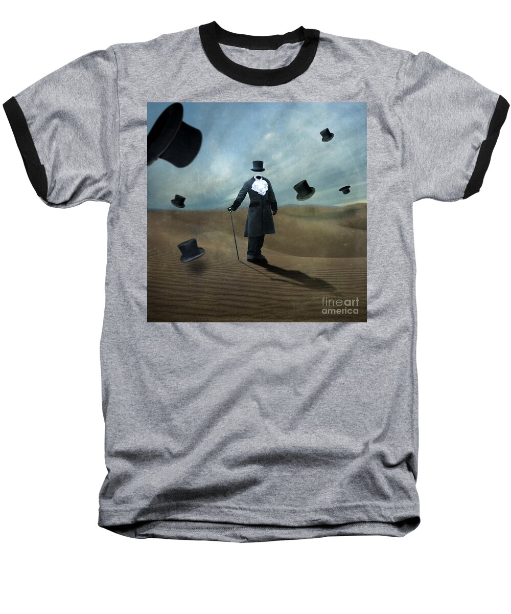 Death Valley Baseball T-Shirt featuring the photograph Faceless by Juli Scalzi