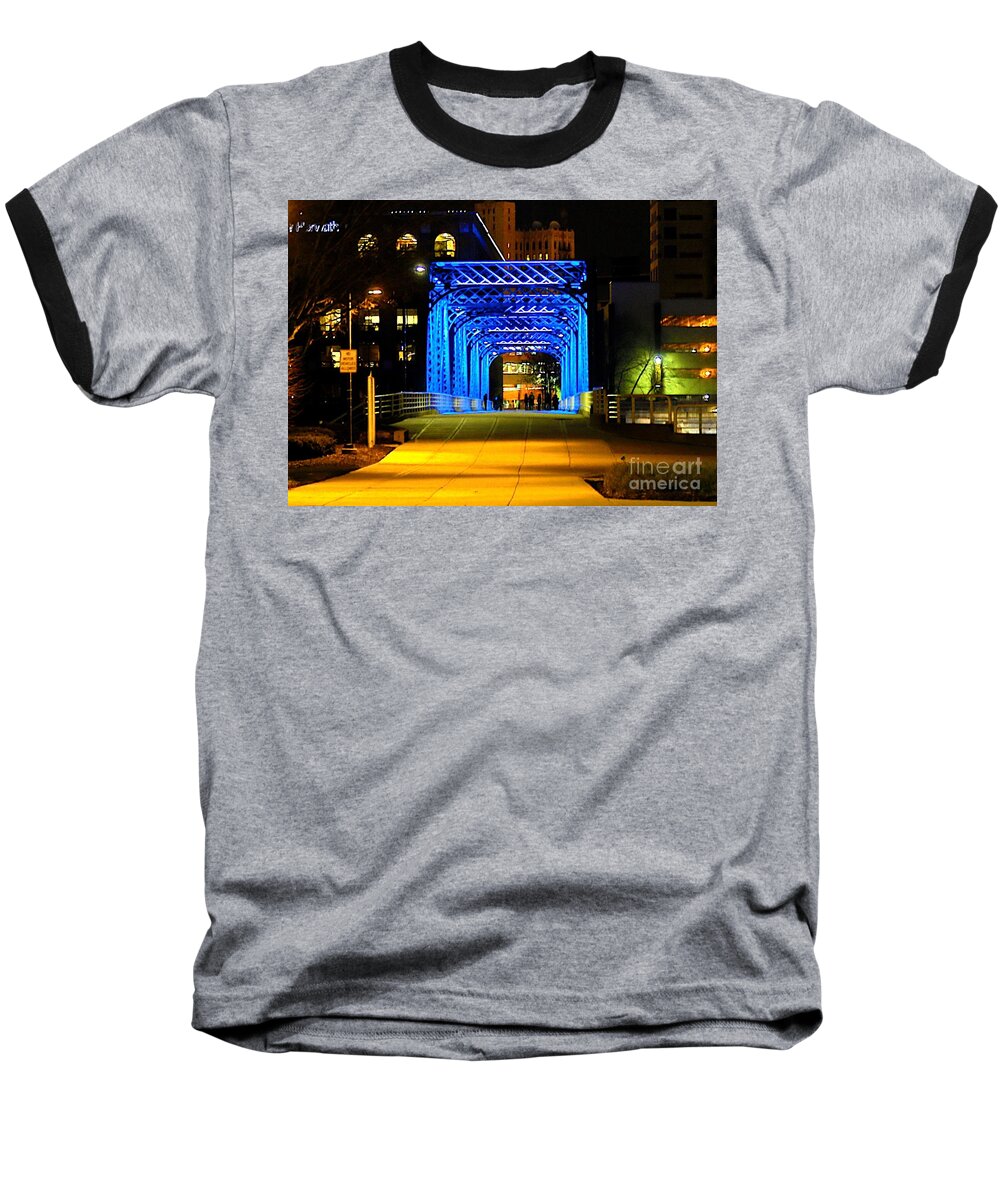 Grand Rapids Mi Baseball T-Shirt featuring the photograph Feeling Blue by Robert Pearson