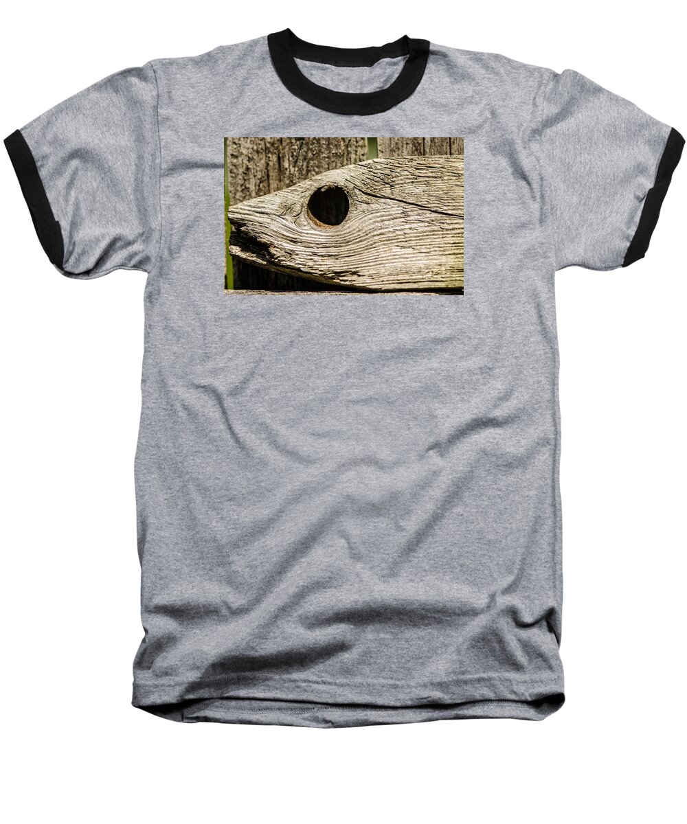 Outdoor Photo Baseball T-Shirt featuring the photograph Fish stick by Bruce Pritchett