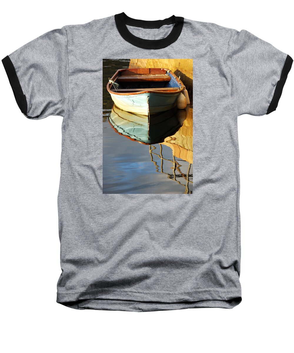 Floating Baseball T-Shirt featuring the photograph Floating On Blue 4 by Wendy Wilton