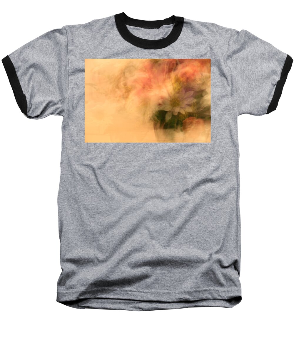 Floral Baseball T-Shirt featuring the photograph Floral Fantasy by Carolyn Jacob