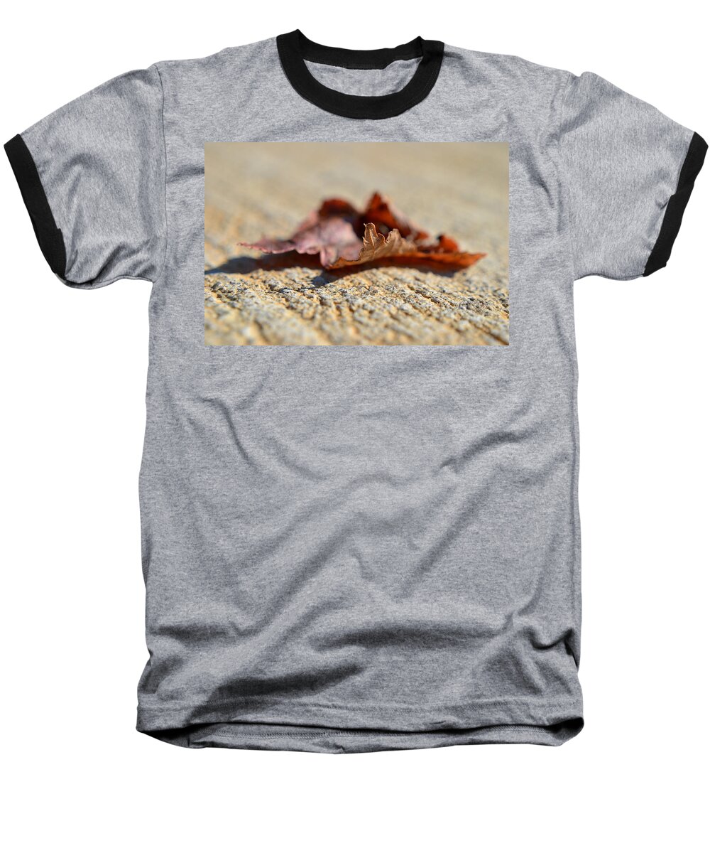 Autumn Baseball T-Shirt featuring the photograph From My Heart by Melanie Moraga