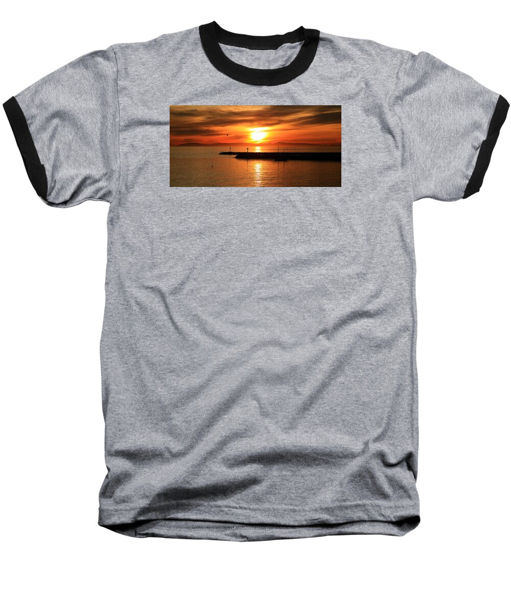 Corona-beach Baseball T-Shirt featuring the photograph Gold Corona by Acropolis De Versailles