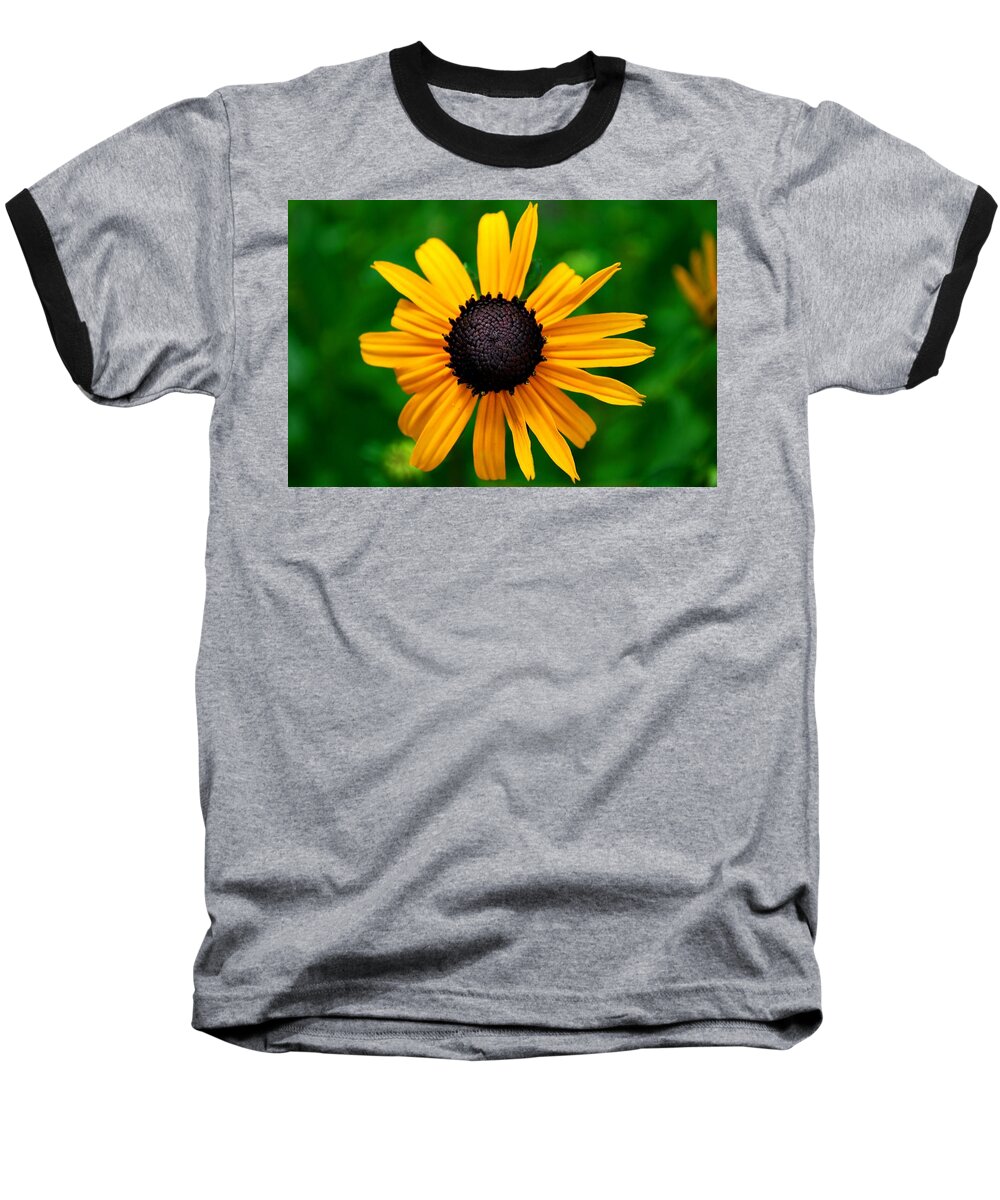  Baseball T-Shirt featuring the photograph Golden Flower by Matt Quest