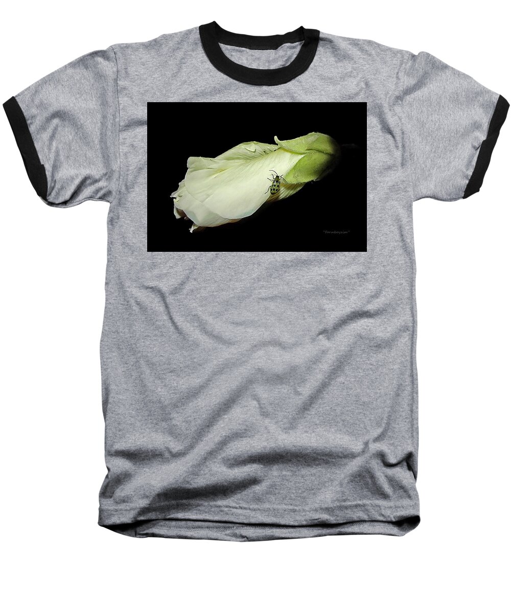 Flowers Baseball T-Shirt featuring the photograph Green is Good by Harold Zimmer