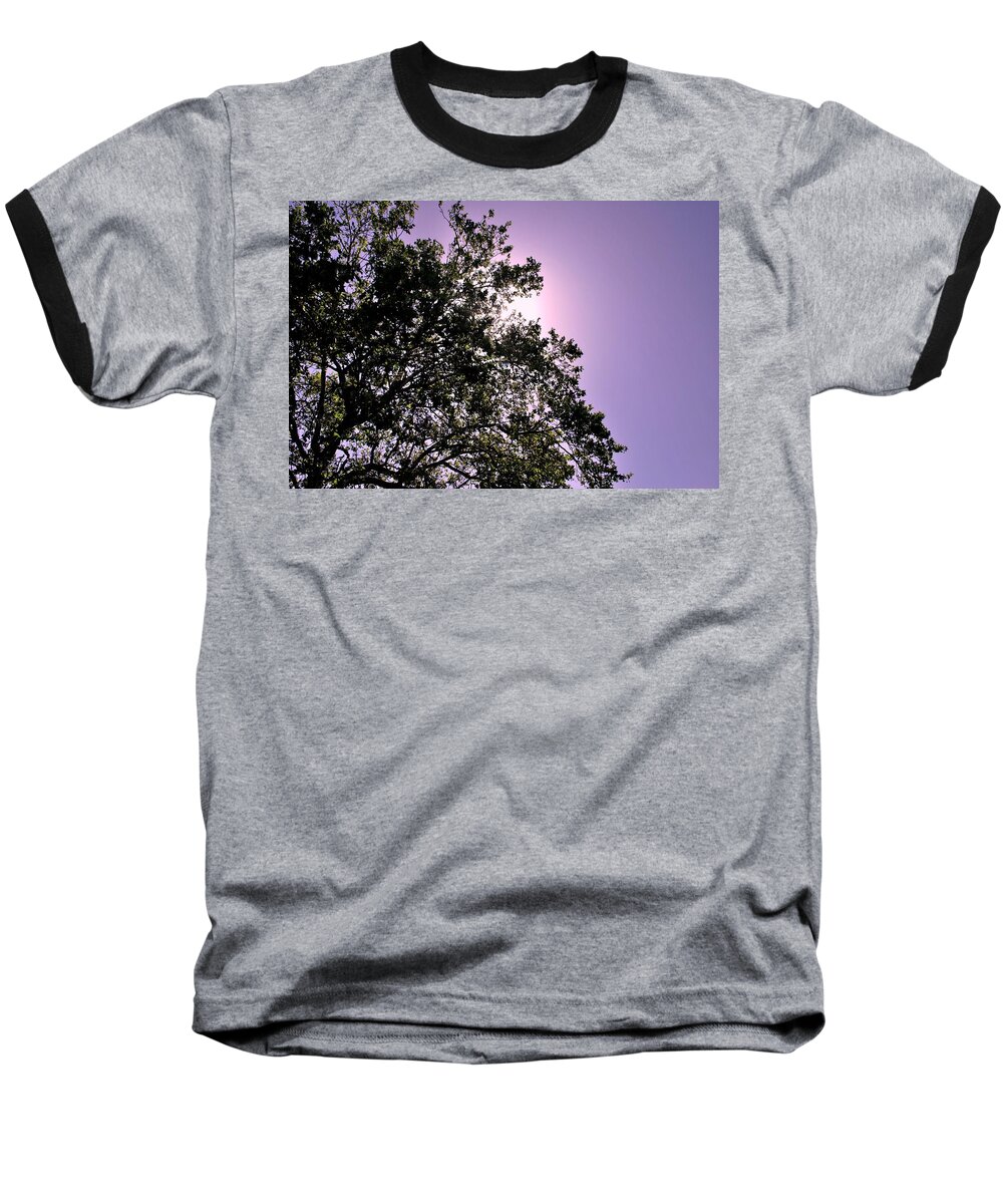  Baseball T-Shirt featuring the photograph Half Tree by Matt Quest