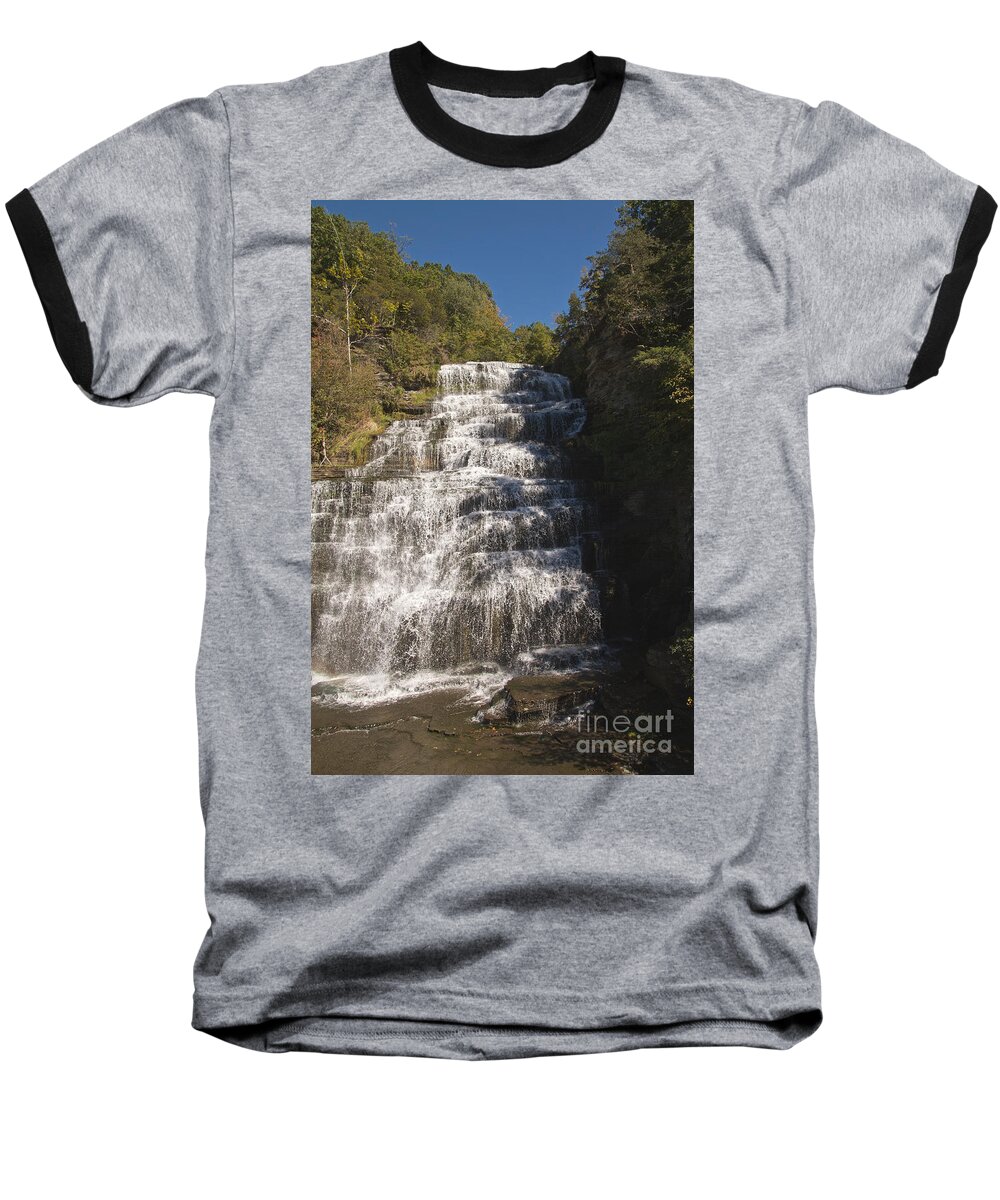 Water Baseball T-Shirt featuring the photograph Hector Falls by William Norton