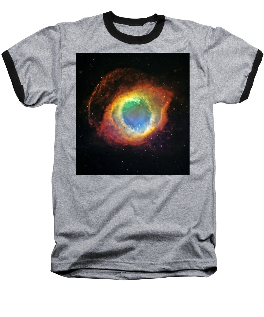 Universe Baseball T-Shirt featuring the photograph Helix Nebula 2 by Jennifer Rondinelli Reilly - Fine Art Photography