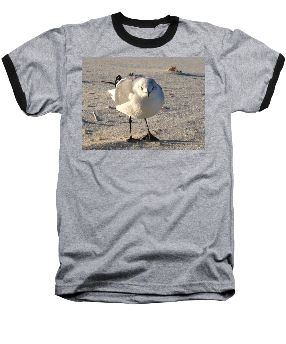 Sand Baseball T-Shirt featuring the photograph His day by Jennifer E Doll