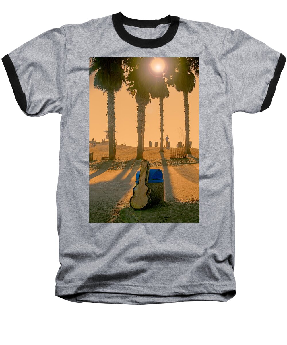 Beach Baseball T-Shirt featuring the photograph Hotel California by Peter Tellone