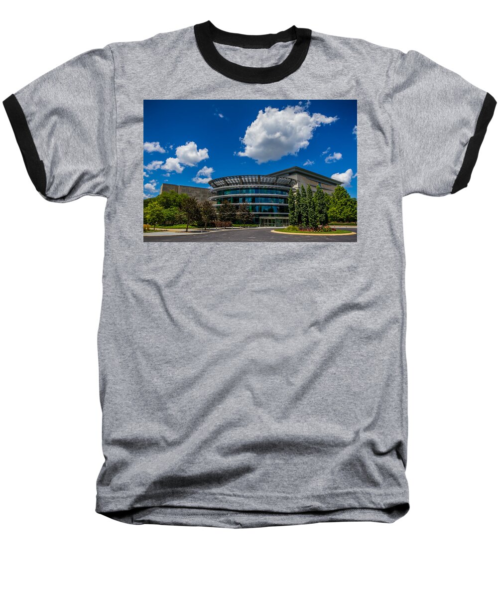 Ima Baseball T-Shirt featuring the photograph Indianapolis Museum of Art by Ron Pate