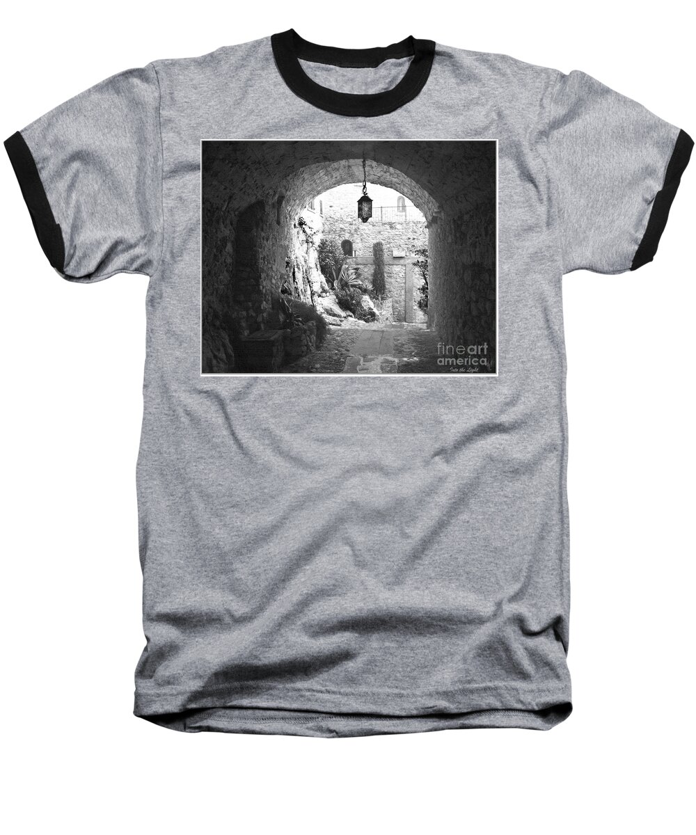 Photograph Baseball T-Shirt featuring the photograph Into the Light by Victoria Harrington