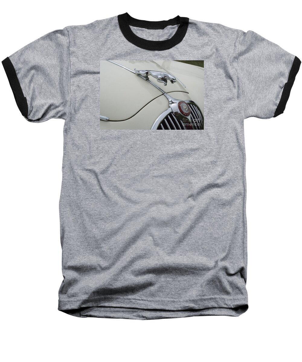 Jaguar Baseball T-Shirt featuring the photograph Jaguar 3.8 by Neil Zimmerman