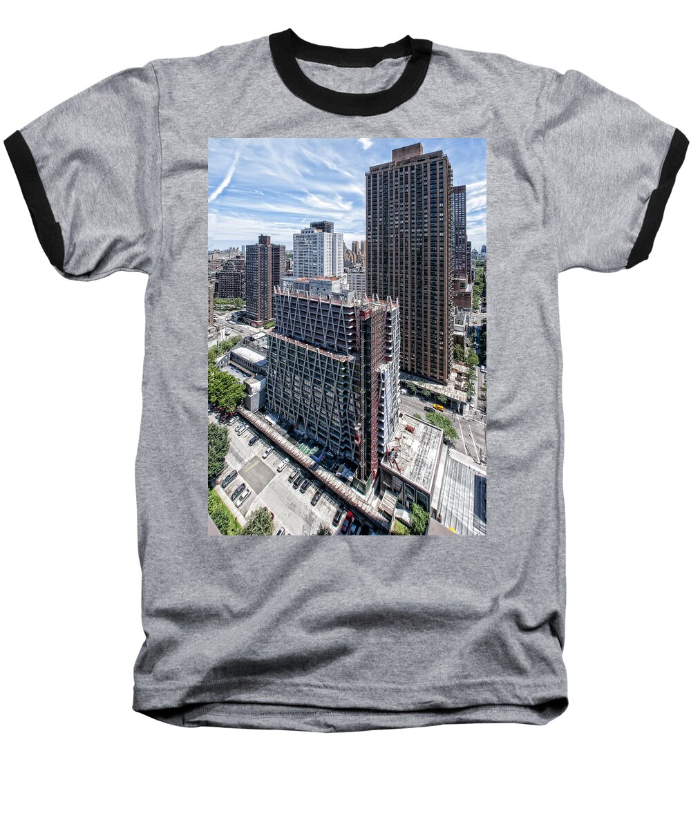 June 2014 Baseball T-Shirt featuring the photograph Jun2014RearAboveSW by Steve Sahm