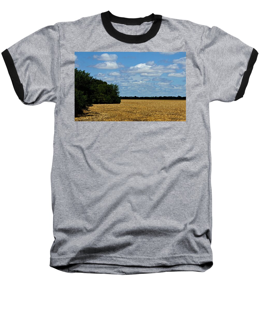 Field Baseball T-Shirt featuring the photograph Kansas Fields by Jeanette C Landstrom