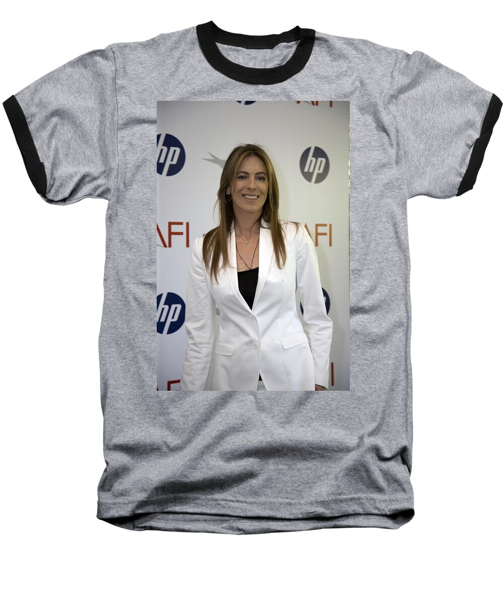 Kathryn Bigelow Baseball T-Shirt featuring the photograph Kathryn Bigelow by Hugh Smith