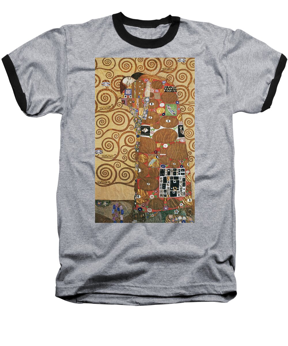 1905 Baseball T-Shirt featuring the drawing Fulfillment #3 by Gustav Klimt