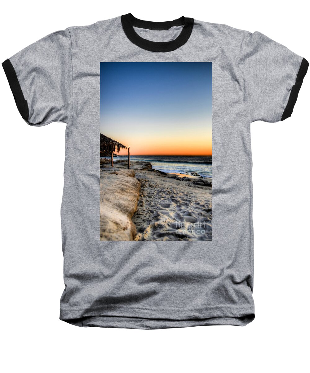 Windansea Beach La Jolla California Baseball T-Shirt featuring the photograph La Jolla View by Kelly Wade