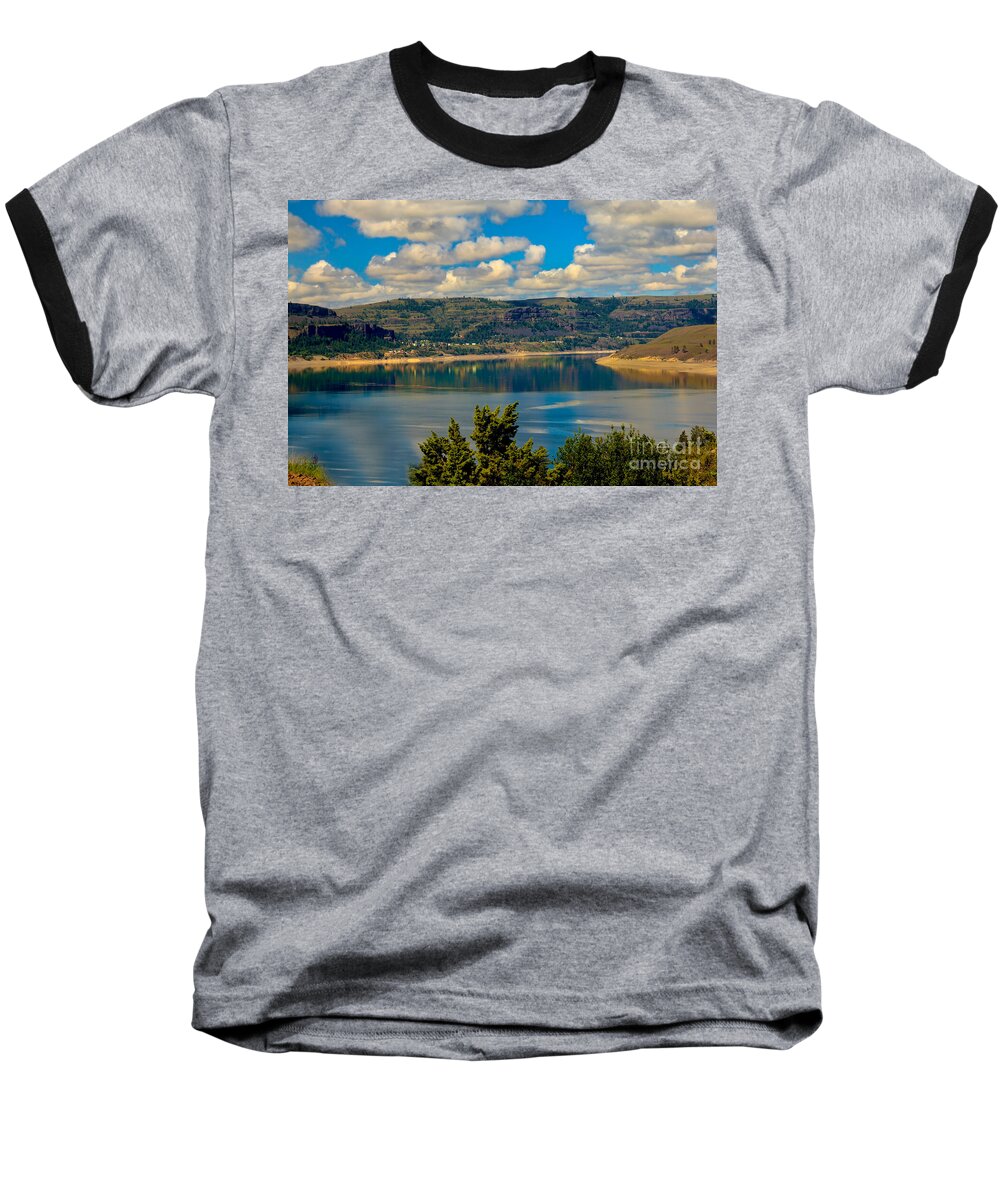 Lake Baseball T-Shirt featuring the photograph Lake Roosevelt by Robert Bales