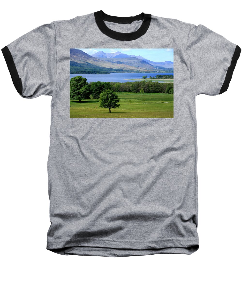 Ireland Baseball T-Shirt featuring the photograph Lakes Of Killarney - Killarney National Park - Ireland by Aidan Moran