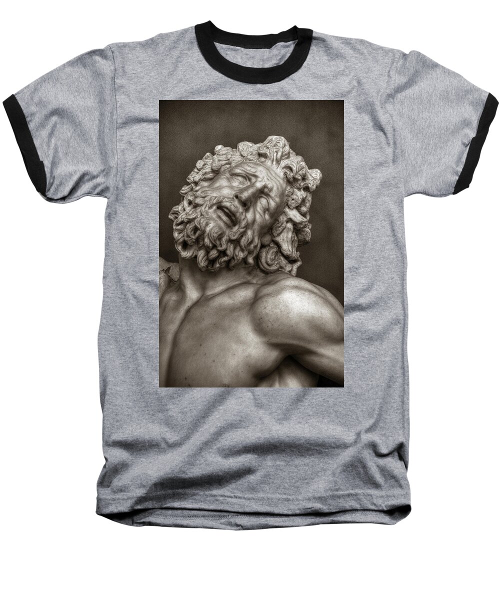 Laocoon Baseball T-Shirt featuring the photograph Laocoon by Michael Kirk