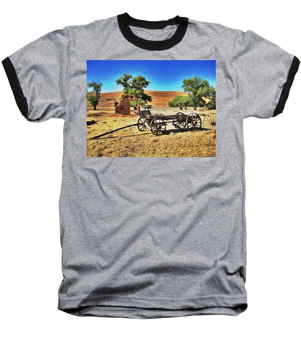 California Baseball T-Shirt featuring the photograph Late for Market by Spencer Hughes