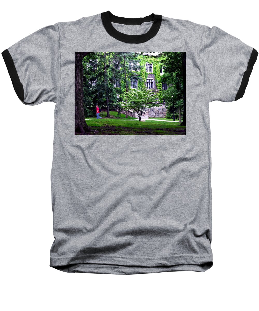 Lehigh University Baseball T-Shirt featuring the photograph Lehigh University Campus by Jacqueline M Lewis