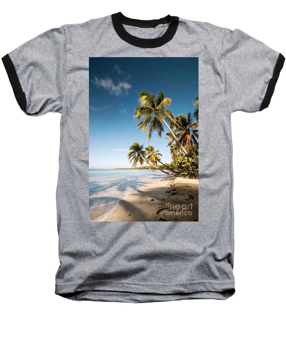 Tropical Baseball T-Shirt featuring the photograph Les Salines beach II by Matteo Colombo