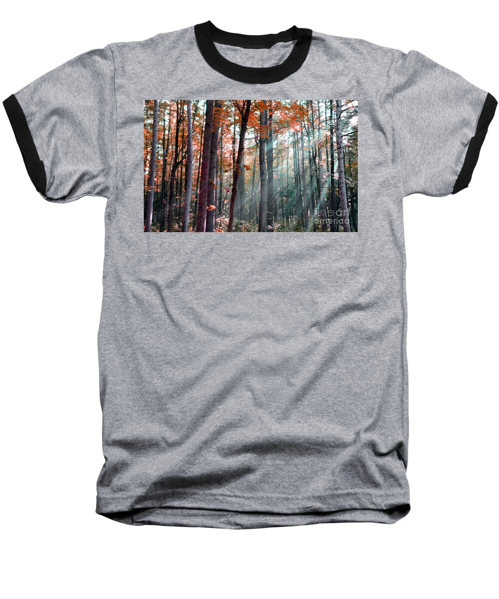 Sun Baseball T-Shirt featuring the photograph Let There Be Light by Terri Gostola