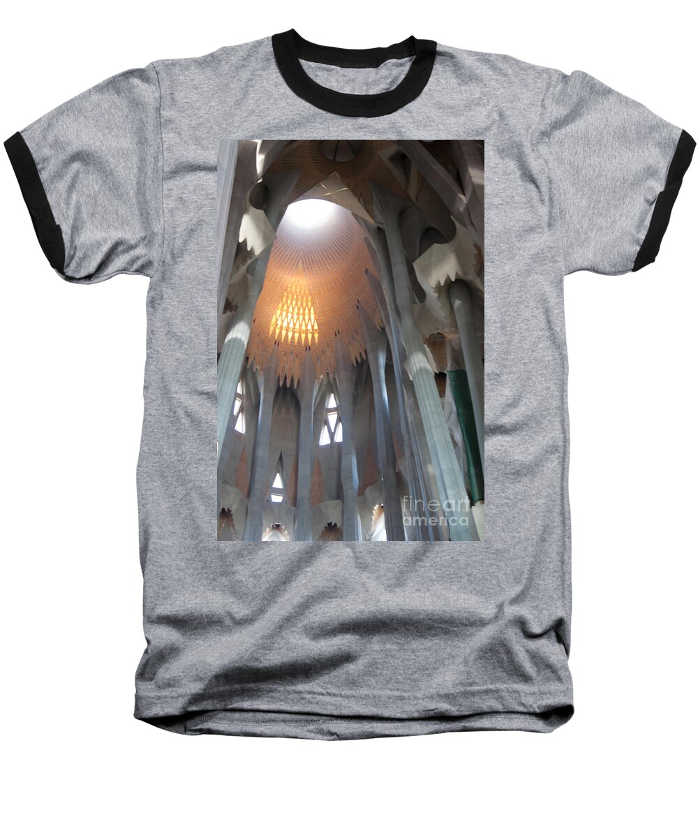 Light Baseball T-Shirt featuring the photograph Light From Above by Thomas Marchessault