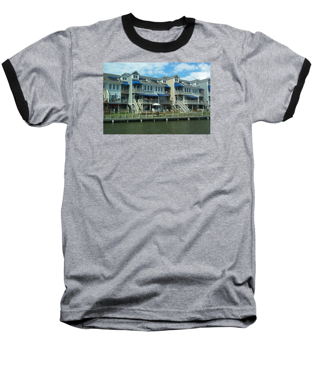 Neighborhood Baseball T-Shirt featuring the photograph Living On the Dock of the Bay by Emmy Marie Vickers
