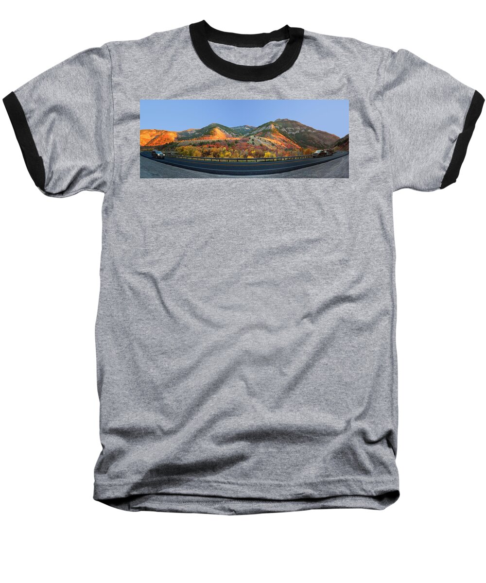 Trees Baseball T-Shirt featuring the photograph Logan Canyon by David Andersen