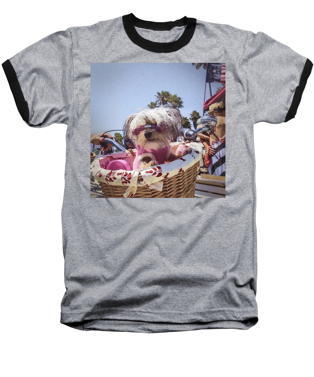 Pet Baseball T-Shirt featuring the photograph Look at me Im Cute by Scott Campbell