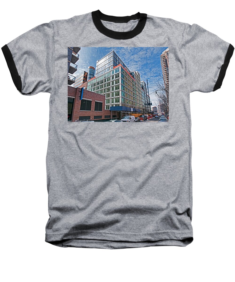  Baseball T-Shirt featuring the photograph Looking West by Steve Sahm