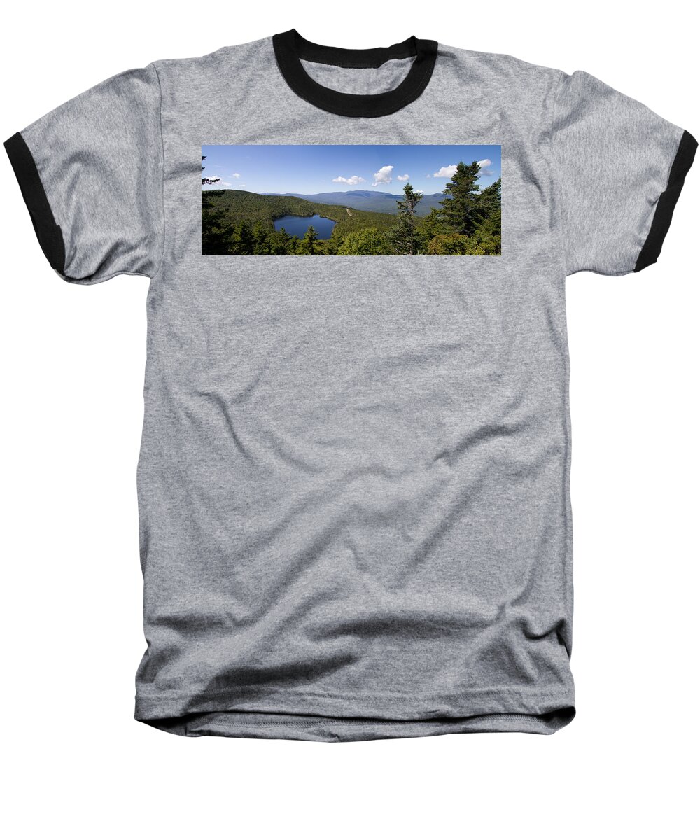 Loon Mountain Baseball T-Shirt featuring the photograph Loon Mountain by Natalie Rotman Cote