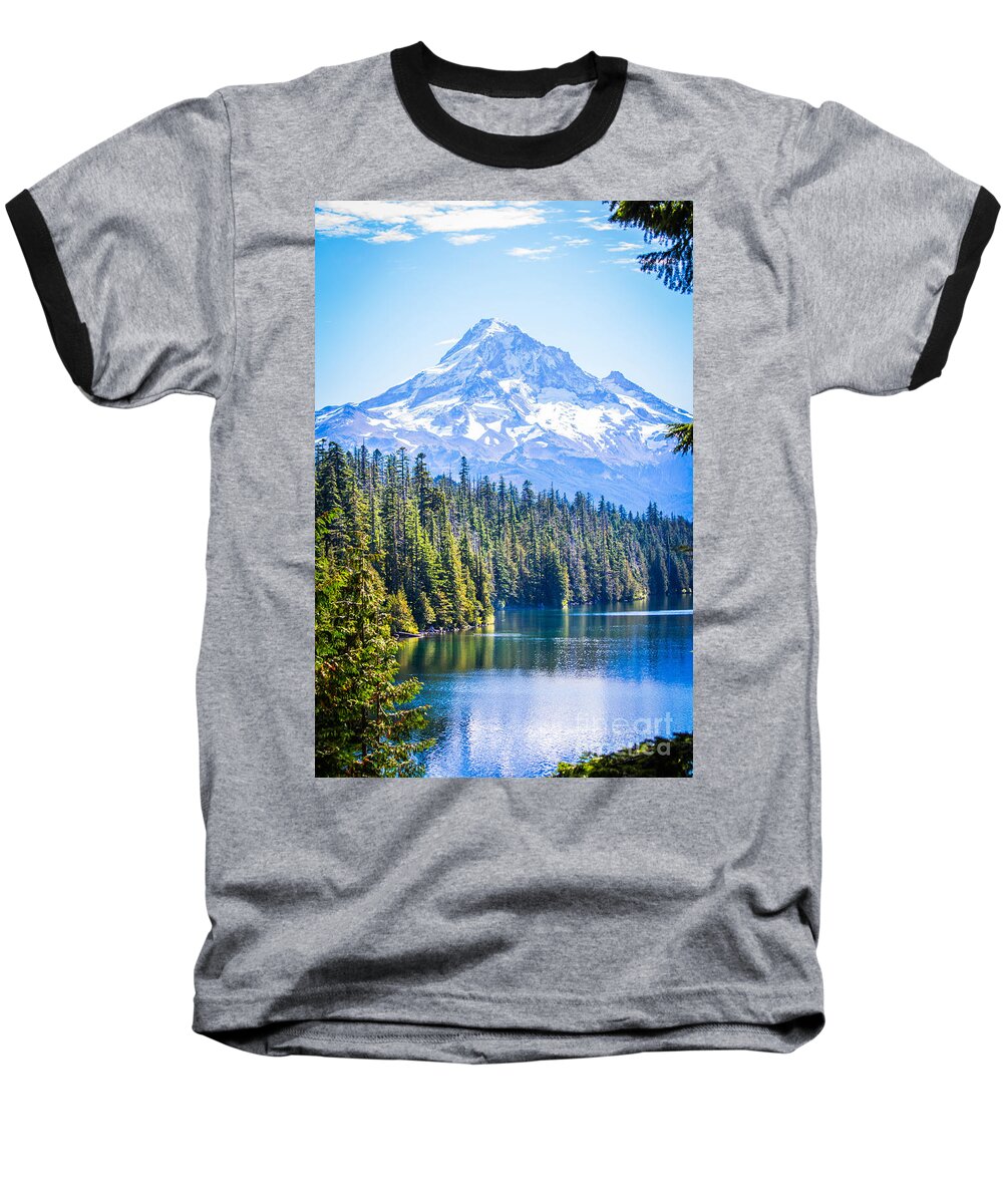 Lost Lake Baseball T-Shirt featuring the photograph Lost Lake Morning by Patricia Babbitt