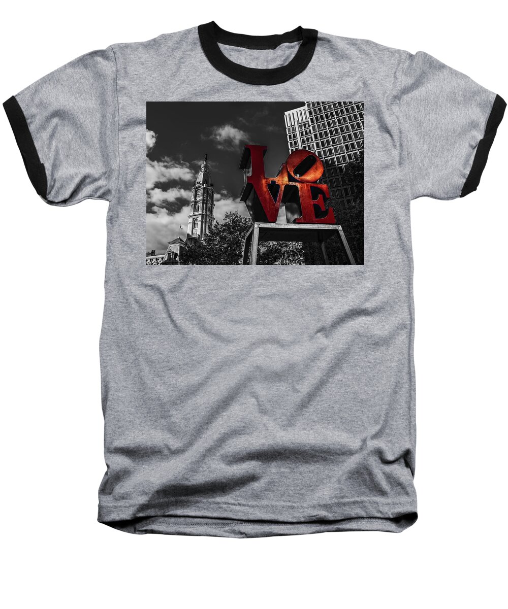Landscape Baseball T-Shirt featuring the photograph Love is all you need by Rob Dietrich