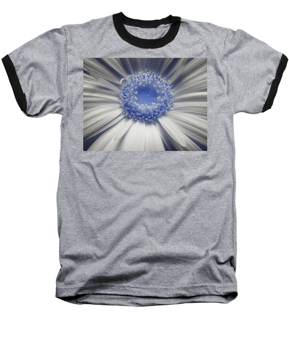 Flower Baseball T-Shirt featuring the photograph Lunar Daisy by Luke Moore