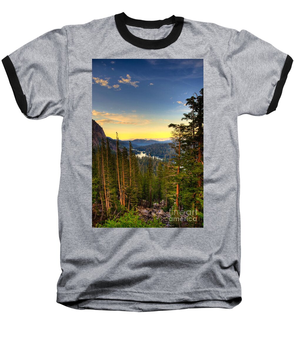 Mammoth Mountain Baseball T-Shirt featuring the photograph Mammoth Mountain by Kelly Wade