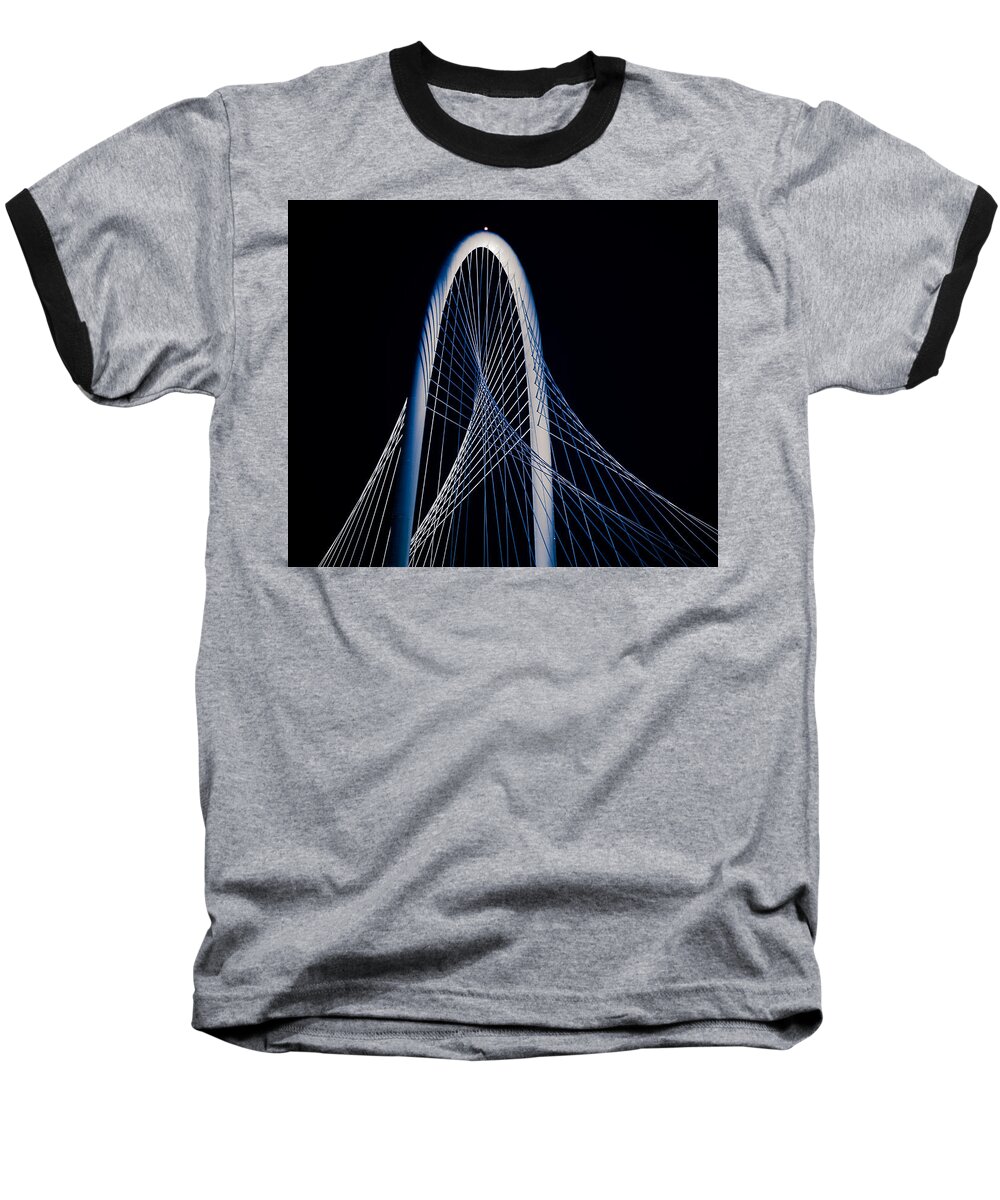 Art Baseball T-Shirt featuring the photograph Margaret Hunt Hill Bridge by Darryl Dalton