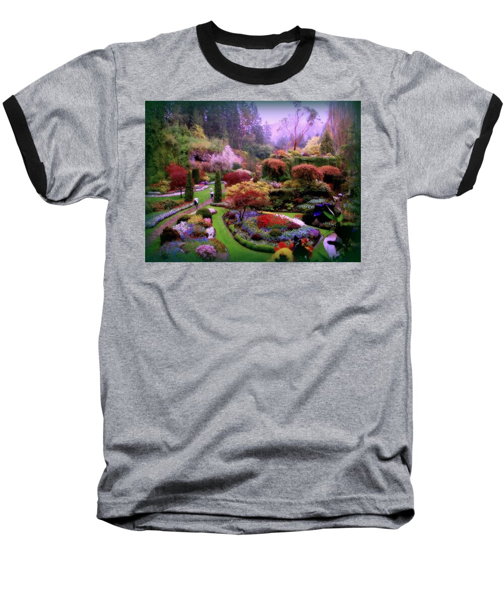 Must Be Heaven Baseball T-Shirt featuring the photograph Must Be Heaven by Micki Findlay