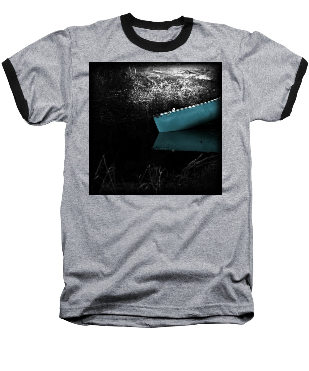 Lake Baseball T-Shirt featuring the photograph Mystique by Trish Mistric